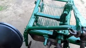 Покраска копалки и проверка эксцентрика.