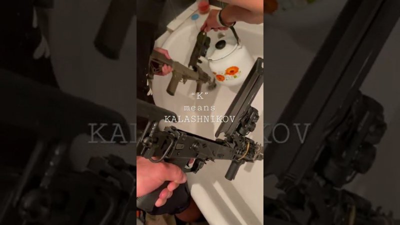 Когда поел много песка… #kalashnikov #ak #545