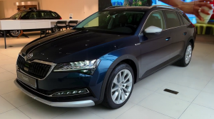 Skoda Superb Scout 2023 ИНТЕРЬЕР И ВНЕШНИЙ ВИД