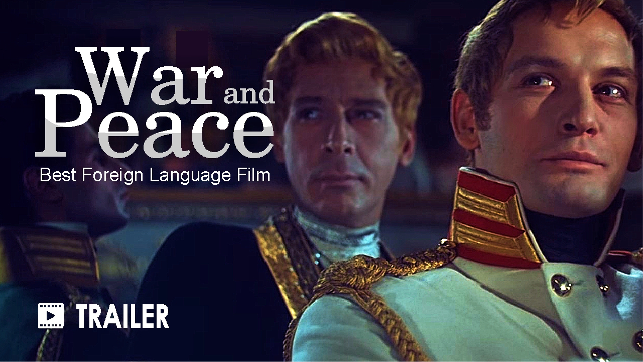 War and Peace (film series)  - Soviet epic war drama film trailer (English translation)