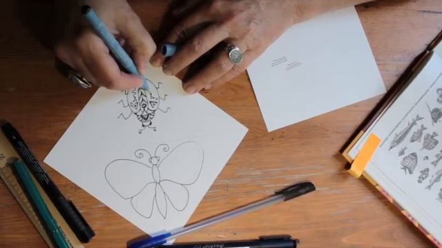 Талантия 2020 видео урок Ситниковой О.В. "Жуки и бабочки ". смотреть онлайн