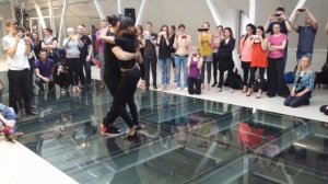 Isabelle & Félicien kizomba dance workshop in Tallinn