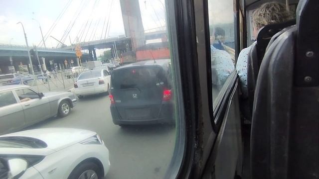 Поездка на троллейбусе СТ-682Г №3285 по маршруту №13 (г. Новосибирск) смотреть онлайн