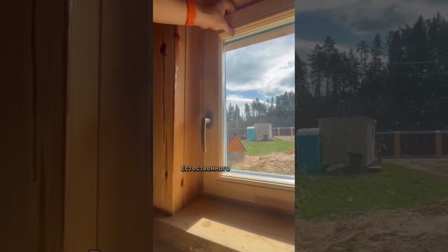 Не делайте окна или двери в парной крашенными? #деревянныйдом #кело #баняизбревна #баняизкело #баня смотреть онлайн