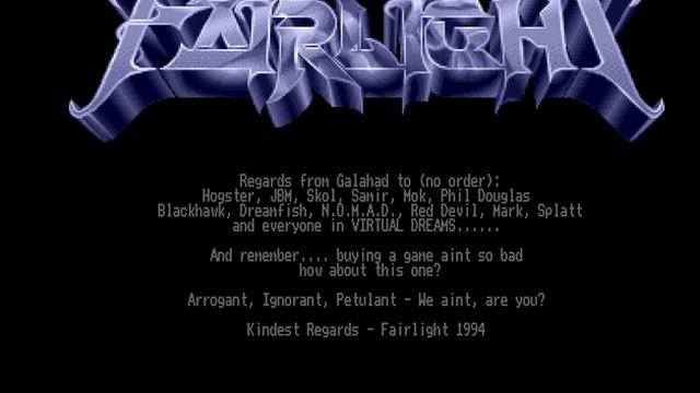 Fairlight - Clockwiser - Amiga Cracktro смотреть онлайн