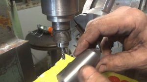Центроискатель самодельный, учусь фрезеровать, токарка, фрезеровка.