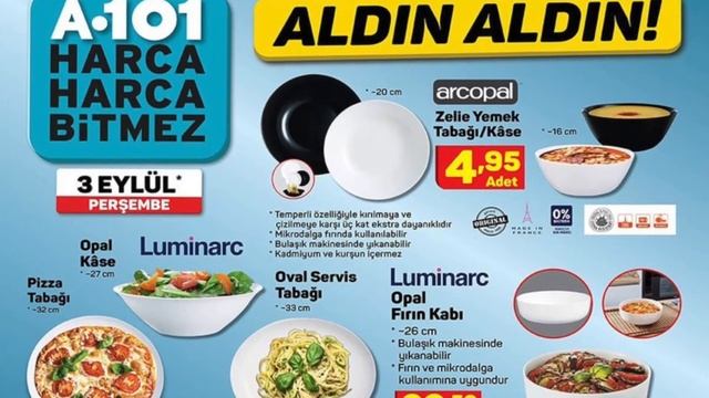 A-101 3 Eylül Perşembe İndirimli Ürünler! | Hop İndirim смотреть онлайн