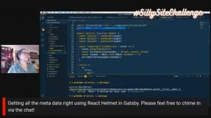 Getting all the meta data right // GatsbyJS + Helmet // #SillySiteChallenge (bonus)