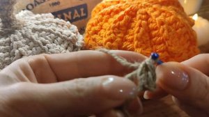 "КОРЗИНКА ТЫКВА" крючком . МК 2 ЧАСТЬ /"PUMPKIN BASKET" crocheted. MK 2 PART