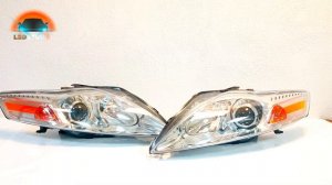 Ford Mondeo 4 модернизация фар. Установка Bi Led. Установка линзы в фары для Ford Mondeo IV.