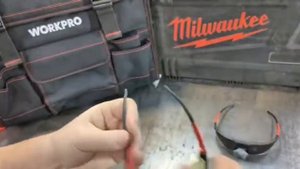 Обзор защитных очков от компании Milwaukee. Приобрели мы их у @brigadir-74 .