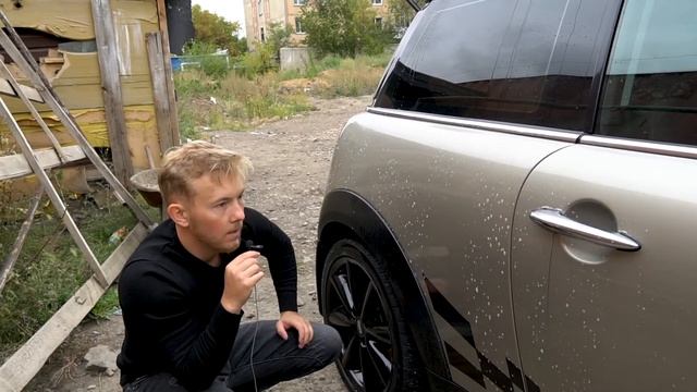 Восстановление блеска MINI COOPER!Детальная очистка кузова!Удаляем Хром!R56! смотреть онлайн