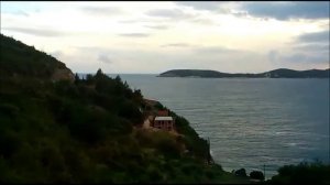 048 Хорватия 2013 Дубровник Градац Водопады рыбалка море Croatia Dubrovnik waterfall fishing MOV003