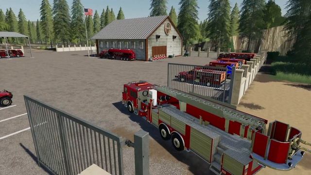 I NEED TO STOP BUYING LADDER TRUCKS! | FARMING SIMULATOR 2019 смотреть онлайн