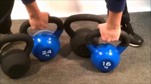 Обзор Гиря чугунная с виниловым покрытием SportElite