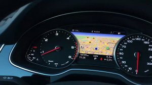 Установка навигации на Audi Q7 без установки Virtual Cockpit