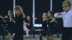 Детские спортивно-бальные танцы.