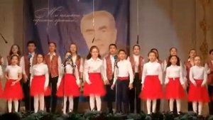 Русская народная песня "Ой, на горе калина" исп. Хор ДМШ г.Ерейментау, рук.Л.А.Мартынова