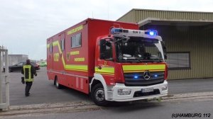 [Flugunfallübung am Flughafen Dortmund] Einsatzfahrten Feuerwehr und Rettungsdienst Dortmund