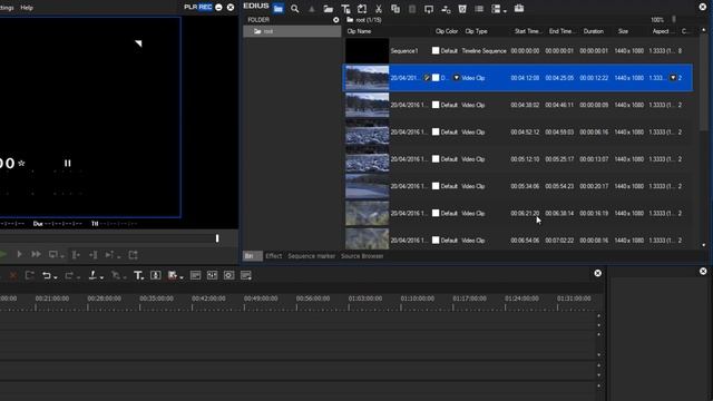 EDIUS 8 Basic Tutorial: Presenting the Bin Window смотреть онлайн