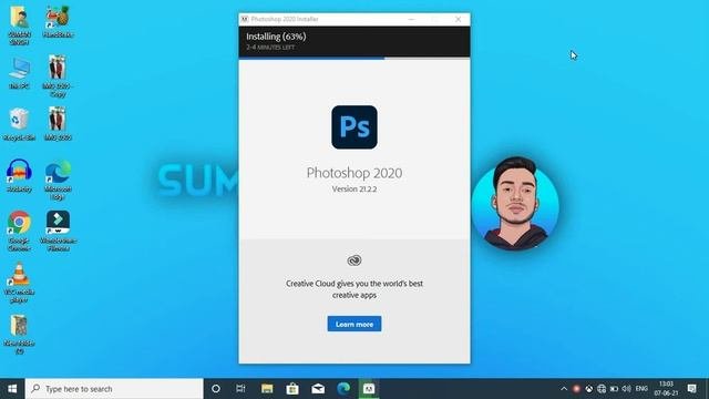 HOW TO FREE DOWNLOAD AND INSTALL ADOBE PHOTOSHOP CC  IN WINDOWS/DESKTOP 100% FREE IN (HINDI)