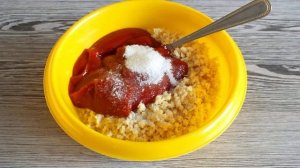 Хреновина с томатной пастой