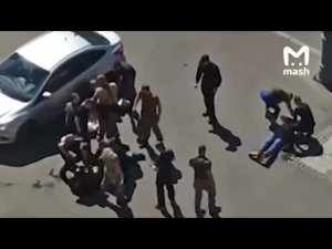 +18 Драка на рейде активистов Стопхама со спецназом "Гром" на Ярославском шоссе закончилась печально