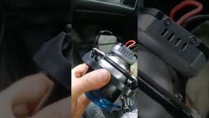 Установка би лед линз Aozoom А13 в БМВ X5 E53