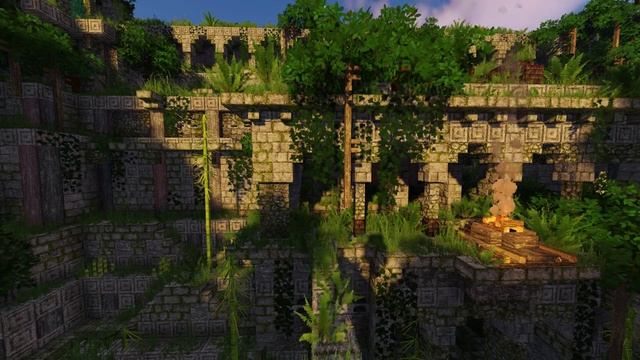 Minecraft Live Wallpaper - Aztec Ruins [FREE USE] смотреть онлайн