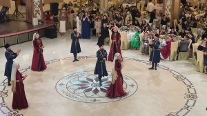 Свадьба в Дагестане Чеченский танец