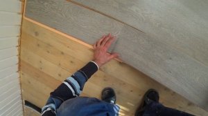 Artens «Дуб седан», 32 класс, толщина 7 мм. Укладка от 1-го лица.