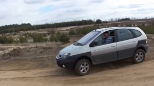 Renault Scenic RX4 Покатушки часть 1