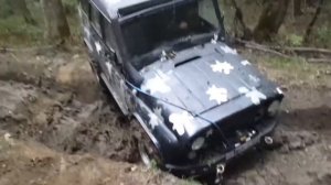 УАЗ 469 усиленные военные мосты, 100% блокировки ИжТехно.Испытание в ЯМЕ!