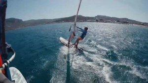 Виндсерфинг. Первое глиссирование. Max