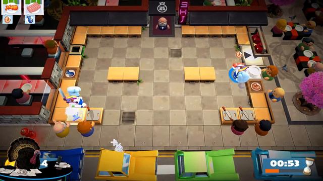 HAPPY TURKEY DAY!! | Overcooked 2 #1(Thanksgiving Special Starring Tom the Turkey!) смотреть онлайн