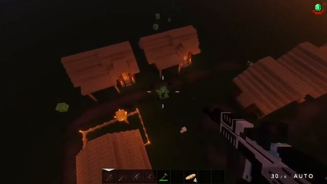 Защищаю деревню с помощью мода на оружие в майнкрафт 1.16.5 смотреть онлайн