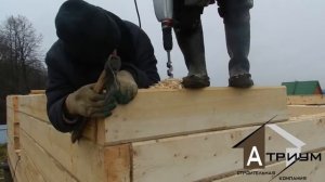 Установка нагелей