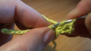 Двойная цепочка из воздушных петель Вязание крючком Урок 13