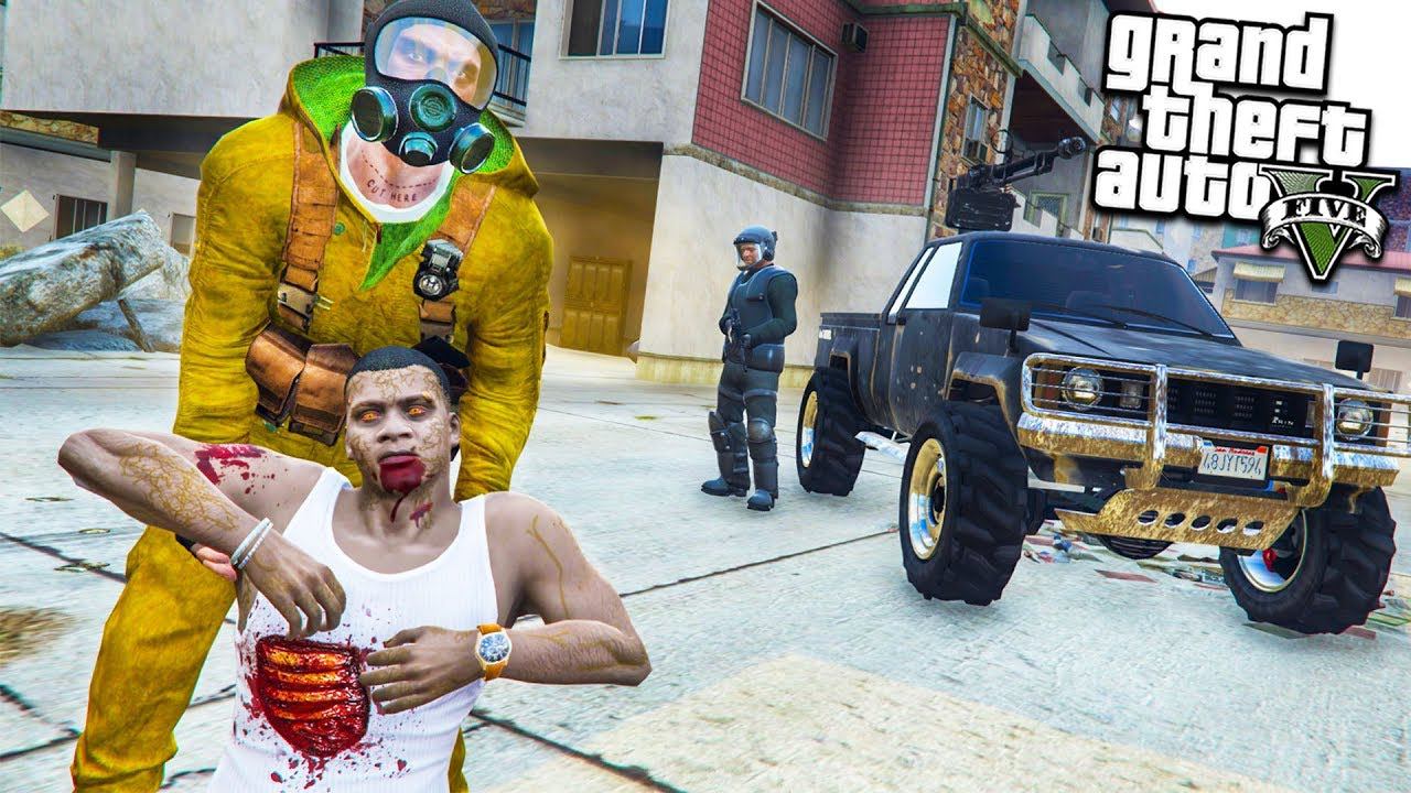 Включи gta зомби. Скорти ГТА 5 зомби апокалипсис. Скорти Тревор и Майкл.