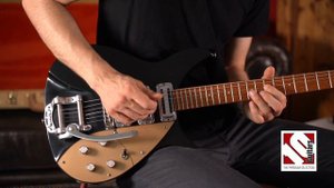 1989 Rickenbacker 325 V59 Capri Jetglo | Guitar Demo