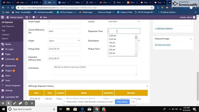 How to Setup Courier Shipment website with tracking number смотреть онлайн