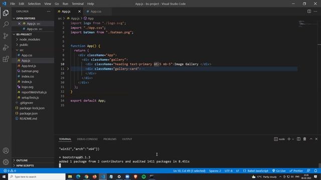 How to Install and Use Bootstrap in React JS in Hindi | Install Bootstrap 2022