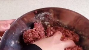Котлеты из говяжьего сердца.