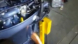 Испытание мотора Yamaha F20