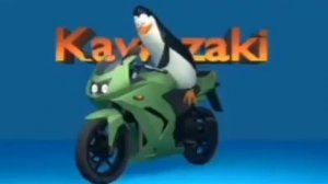 Четыре пингвина кавасаки, каго, крико и естрипер - мем, шаблон