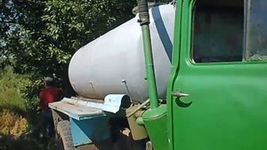 Трубчевск, слив отходов в районе деревни Удолье