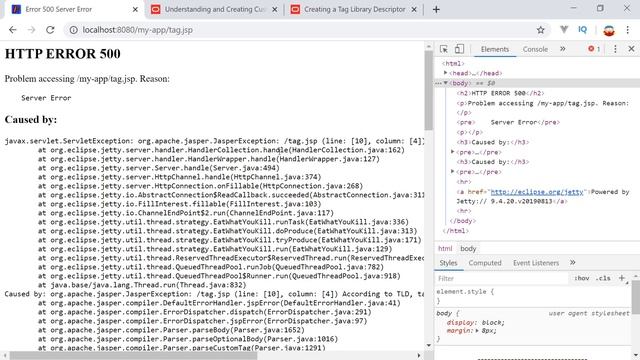 ? Создание JSP тэга и своей библиотеки тэгов (Java Servlet) смотреть онлайн