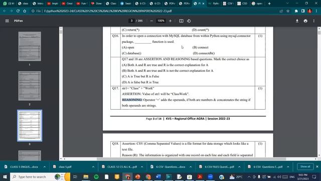 MCQ's | Important Tips & questions | Class 12 Computer science | Last day practice| Score 100 %