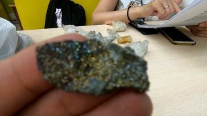 Минералы спутники золота. Показываем, как выглядят чукотские камни с глубины 300 метров
