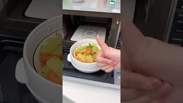 Microwave Oven Steamer